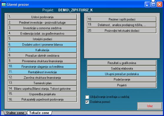 Softver Investicioni elaborat