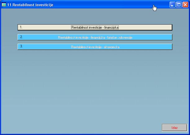 Elaborat: program za izradu poslovnih planova i investicijskih elaborata