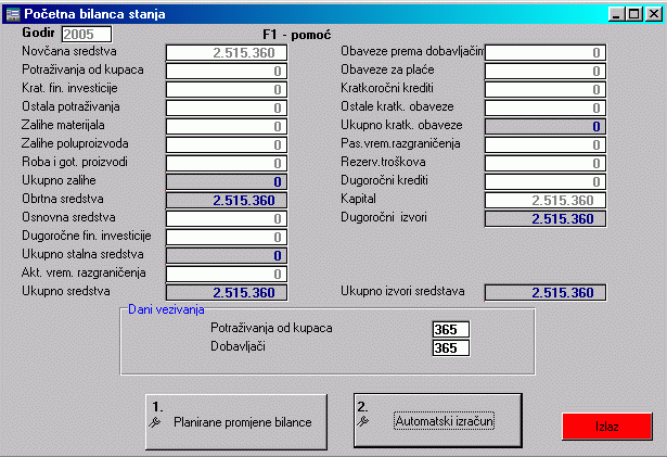 Elaborat :: program za izradu poslovnih planova i investicijskih elaborata